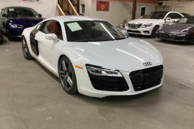 WUAFUAFGXEN000318 - 2014 AUDI R8 4.2 QUATTRO WHITE photo 1