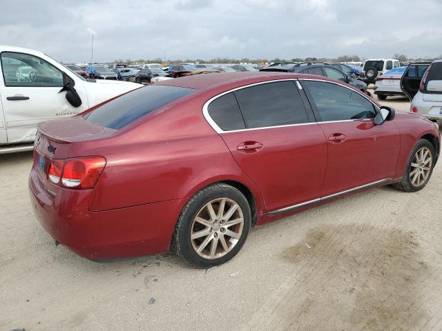 JTHCH96S560012297 - 2006 LEXUS GS 300 RED photo 3