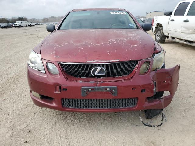 JTHCH96S560012297 - 2006 LEXUS GS 300 RED photo 5