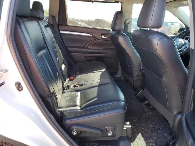 5TDKKRFH9ES006596 - 2014 TOYOTA HIGHLANDER XLE WHITE photo 10