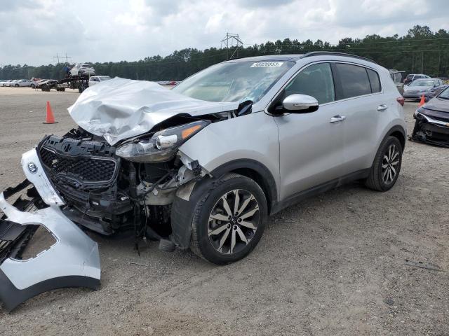 KNDPN3AC5K7506847 - 2019 KIA SPORTAGE EX SILVER photo 1