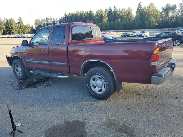 5TBRN341X4S447606 - 2004 TOYOTA TUNDRA ACCESS CAB SR5 MAROON photo 2
