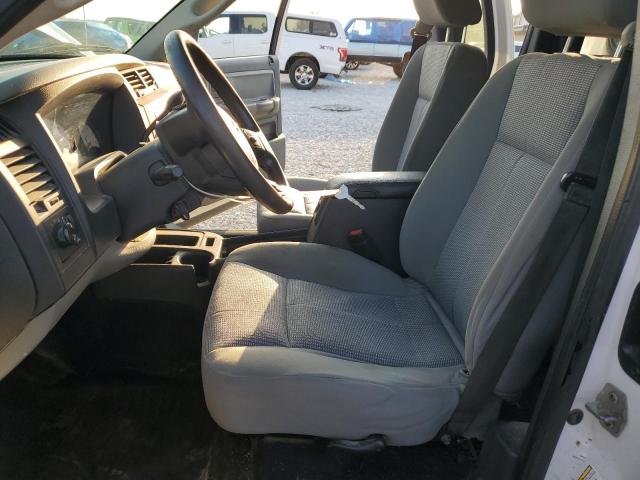 1D7RE3BK3BS606320 - 2011 DODGE DAKOTA SLT WHITE photo 7