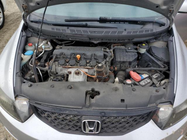 2HGFG1B6XAH516247 - 2010 HONDA CIVIC LX SILVER photo 11