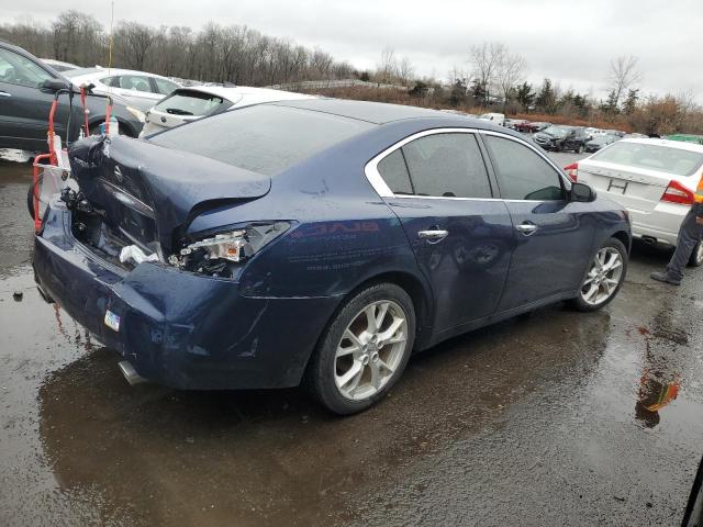 1N4AA5AP1CC808781 - 2012 NISSAN MAXIMA S BLUE photo 3