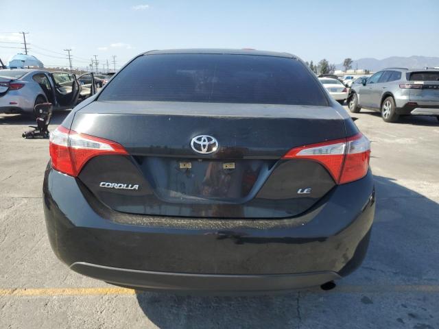 5YFBURHEXGP406854 - 2016 TOYOTA COROLLA L BLACK photo 6