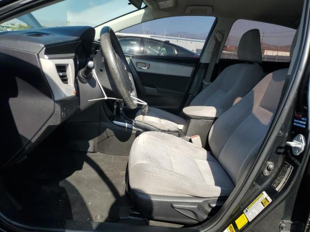 5YFBURHEXGP406854 - 2016 TOYOTA COROLLA L BLACK photo 7