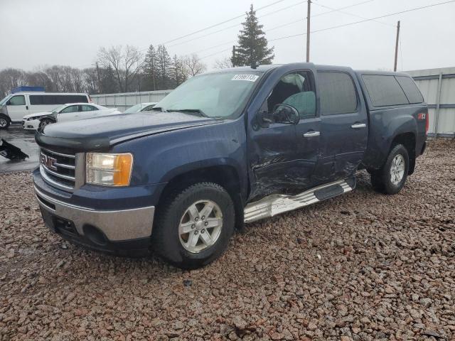 3GTP2VE74CG178702 - 2012 GMC SIERRA K1500 SLE BLUE photo 1