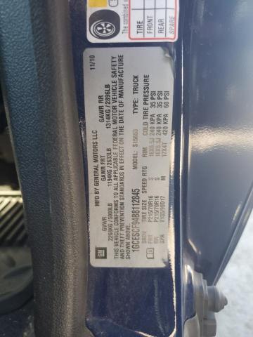 1GCESCF94B8112845 - 2011 CHEVROLET COLORADO LT BLUE photo 12