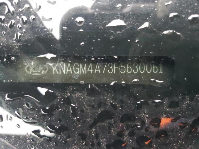 KNAGM4A73F5630061 - 2015 KIA OPTIMA LX BLACK photo 12