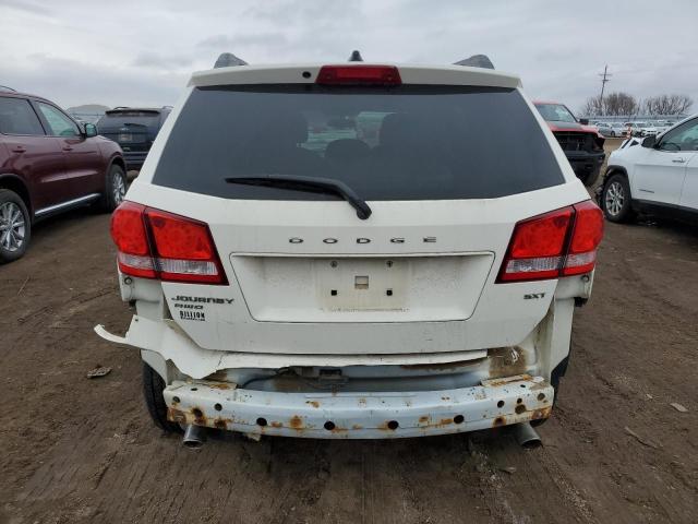 3C4PDDBG8CT200345 - 2012 DODGE JOURNEY SXT WHITE photo 6