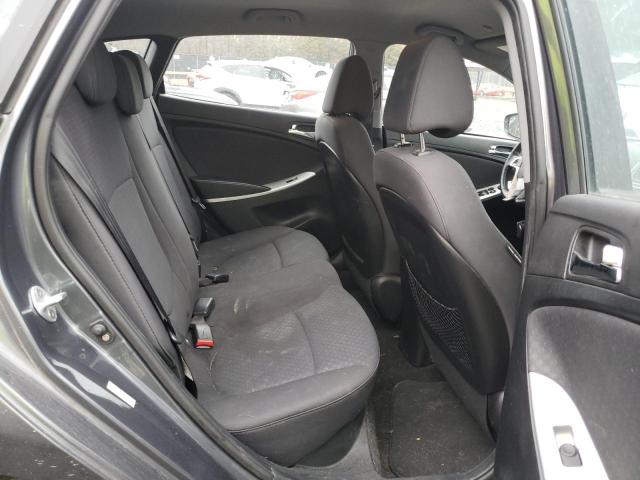 KMHCU5AE7CU025351 - 2012 HYUNDAI ACCENT GLS GRAY photo 10