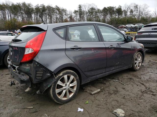 KMHCU5AE7CU025351 - 2012 HYUNDAI ACCENT GLS GRAY photo 3