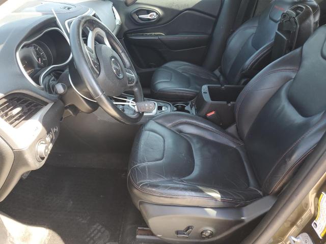 1C4PJMBS4EW291513 - 2014 JEEP CHEROKEE TRAILHAWK GREEN photo 7