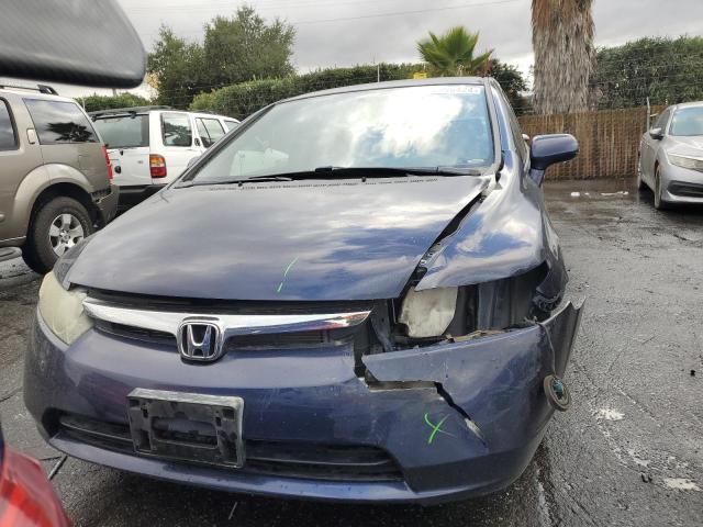 2HGFA16578H524030 - 2008 HONDA CIVIC LX BLUE photo 5