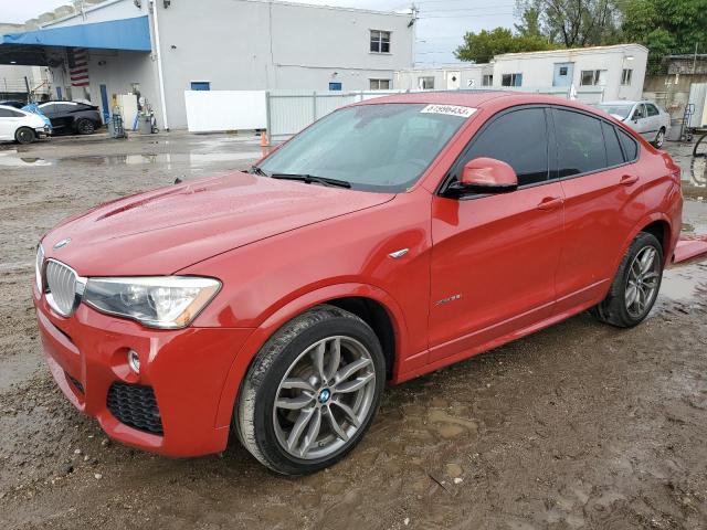 5UXXW5C53G0N92133 - 2016 BMW X4 XDRIVE35I RED photo 1