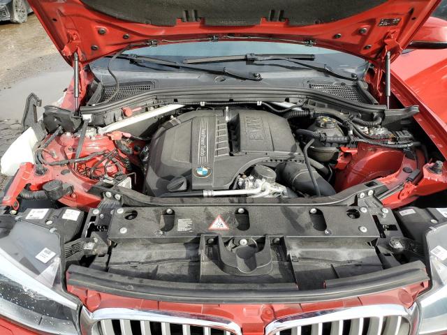 5UXXW5C53G0N92133 - 2016 BMW X4 XDRIVE35I RED photo 11