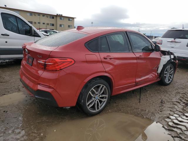 5UXXW5C53G0N92133 - 2016 BMW X4 XDRIVE35I RED photo 3