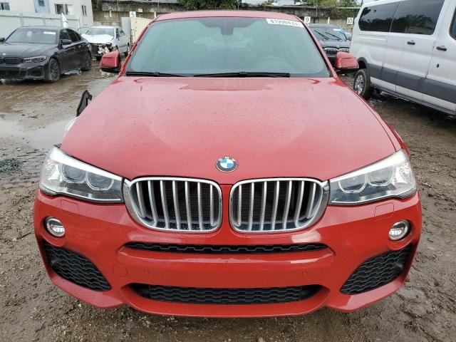 5UXXW5C53G0N92133 - 2016 BMW X4 XDRIVE35I RED photo 5