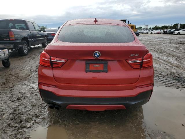5UXXW5C53G0N92133 - 2016 BMW X4 XDRIVE35I RED photo 6