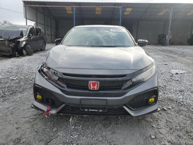 SHHFK7H93JU214837 - 2018 HONDA CIVIC SPORT TOURING GRAY photo 5