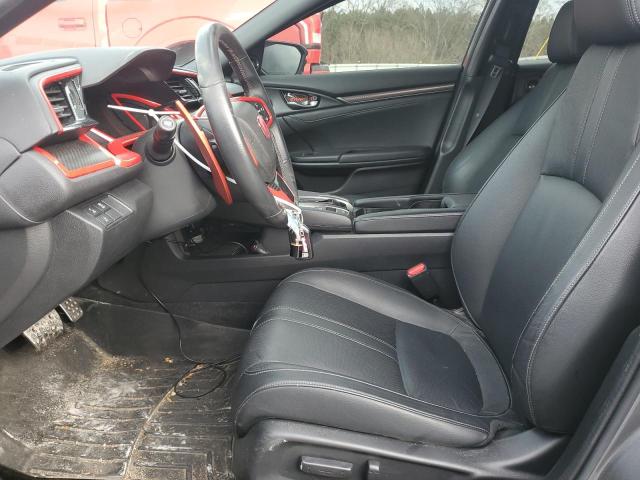 SHHFK7H93JU214837 - 2018 HONDA CIVIC SPORT TOURING GRAY photo 7