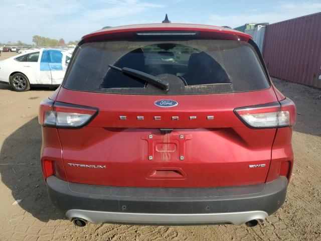 1FMCU9J92NUA16277 - 2022 FORD ESCAPE TITANIUM RED photo 6