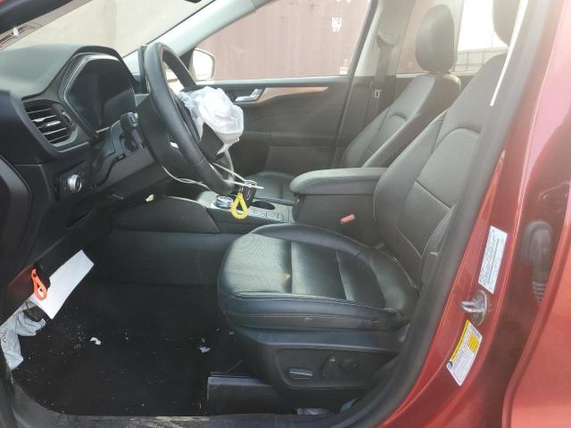 1FMCU9J92NUA16277 - 2022 FORD ESCAPE TITANIUM RED photo 7