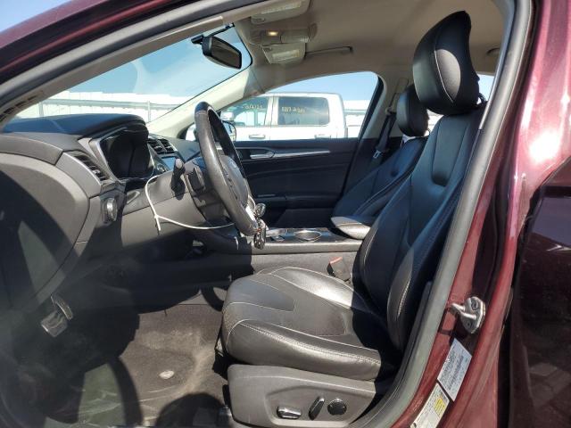 3FA6P0K91DR182207 - 2013 FORD FUSION TITANIUM 栗色 照片 7