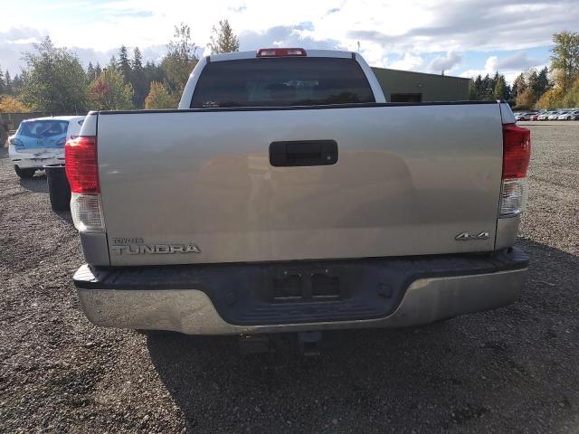 5TFUM5F19DX042988 - 2013 TOYOTA TUNDRA DOUBLE CAB SR5 SILVER photo 6