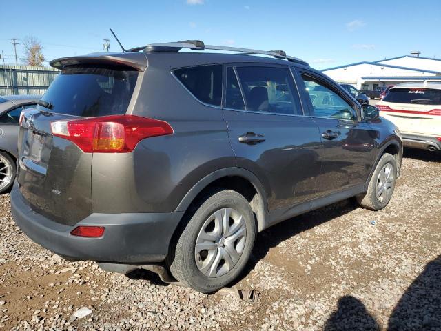 2T3BFREV5DW116506 - 2013 TOYOTA RAV4 LE Gri fotoğraf 3