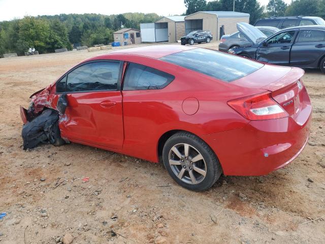 2HGFG3B50DH529046 - 2013 HONDA CIVIC LX RED photo 2