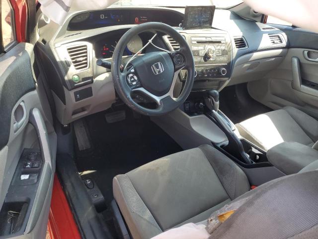2HGFG3B50DH529046 - 2013 HONDA CIVIC LX RED photo 8
