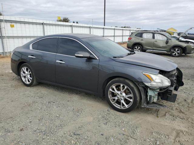 1N4AA5AP8DC826275 - 2013 NISSAN MAXIMA S GRAY photo 4