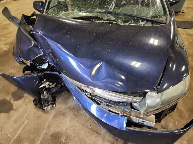 2HGFA1F81BH542265 - 2011 HONDA CIVIC EX BLUE photo 11
