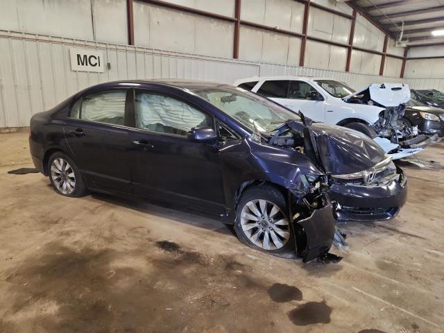 2HGFA1F81BH542265 - 2011 HONDA CIVIC EX BLUE photo 4