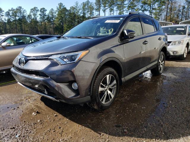 JTMWFREV1JJ753422 - 2018 TOYOTA RAV4 ADVENTURE GRAY photo 1