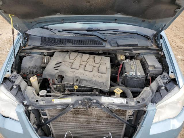 2A8HR54X89R661168 - 2009 CHRYSLER TOWN & COU TOURING BLUE photo 12