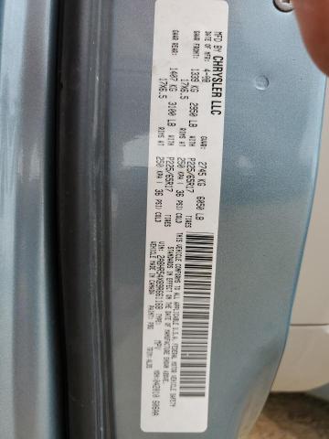 2A8HR54X89R661168 - 2009 CHRYSLER TOWN & COU TOURING BLUE photo 13