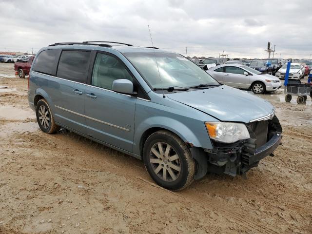 2A8HR54X89R661168 - 2009 CHRYSLER TOWN & COU TOURING BLUE photo 4