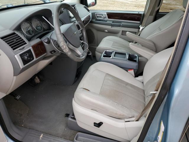 2A8HR54X89R661168 - 2009 CHRYSLER TOWN & COU TOURING BLUE photo 7