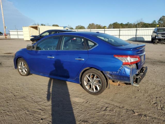 3N1AB7APXDL791278 - 2013 NISSAN SENTRA S BLUE photo 2