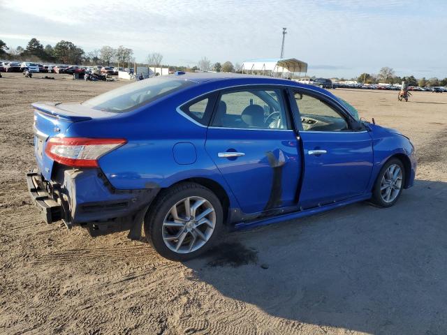 3N1AB7APXDL791278 - 2013 NISSAN SENTRA S BLUE photo 3