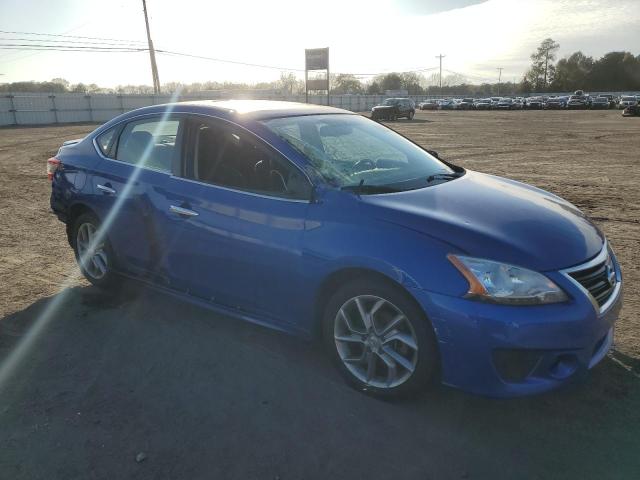 3N1AB7APXDL791278 - 2013 NISSAN SENTRA S BLUE photo 4