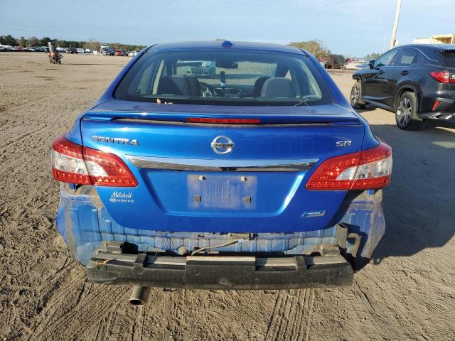 3N1AB7APXDL791278 - 2013 NISSAN SENTRA S BLUE photo 6