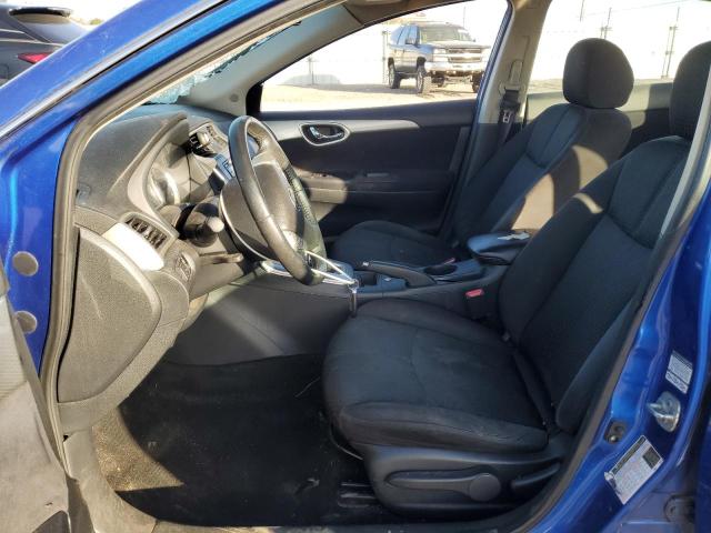 3N1AB7APXDL791278 - 2013 NISSAN SENTRA S BLUE photo 7