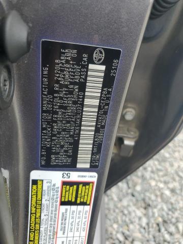 4T1K61AK9LU371440 - 2020 TOYOTA CAMRY XSE GRAY photo 12