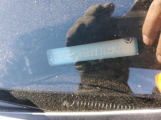 2FMDK3JC9DBE03965 - 2013 FORD EDGE SEL მუქწითელი ფოტო 13