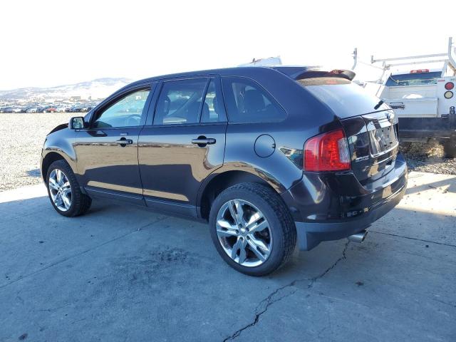 2FMDK3JC9DBE03965 - 2013 FORD EDGE SEL მუქწითელი ფოტო 2