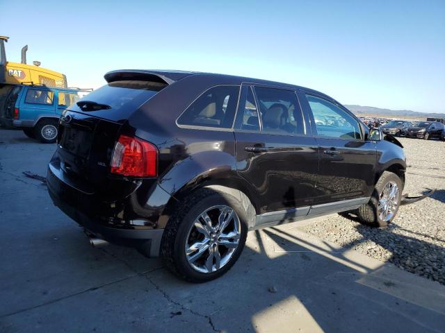 2FMDK3JC9DBE03965 - 2013 FORD EDGE SEL მუქწითელი ფოტო 3
